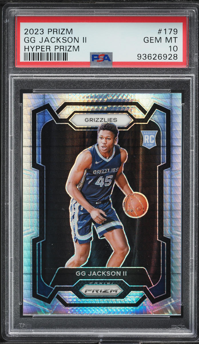 2023 Panini Prizm Hyper GG Jackson II ROOKIE #179 PSA 10 GEM MINT