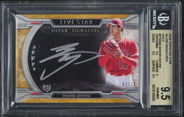 ゲームセンター・ゲームカード 2018 Shohei Ohtani  Topps PSA 10 Amazon.com: PSA 10 SHOHEI OHTANI TOPPS CHROME UPDATE
