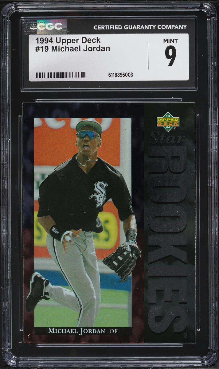 1994 Upper Deck Michael Jordan ROOKIE #19 CGC 9 MINT