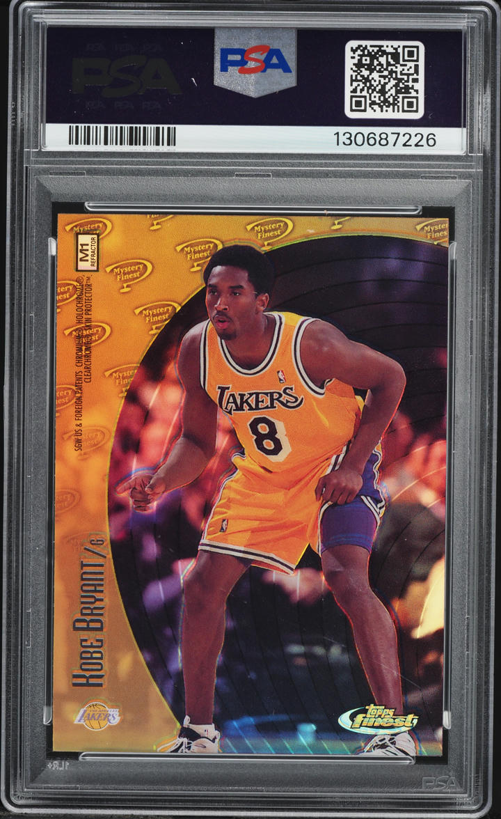 1998 Finest Mystery Refractor Michael Jordan & Kobe Bryant #M1 PSA 9 MINT