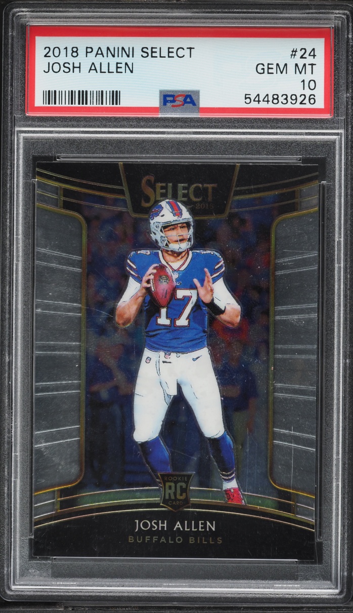 2018 Select Concourse Josh Allen ROOKIE #24 PSA 10 GEM MINT