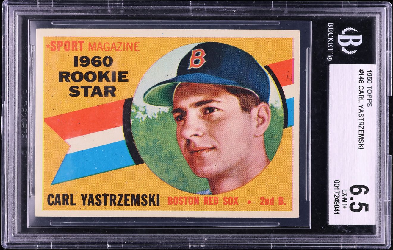 1960 Topps Carl Yastrzemski ROOKIE #148 BGS 6.5 EXMT+