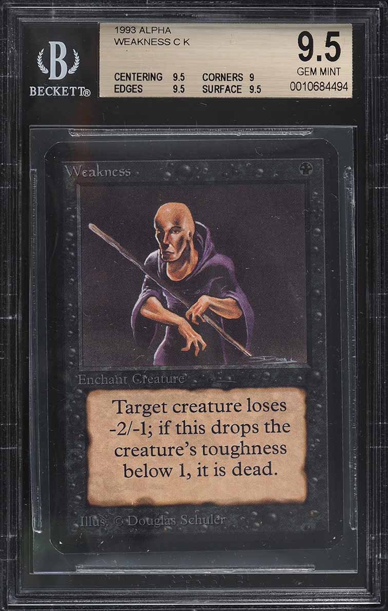 1993 Magic The Gathering MTG Alpha Spell Blast CGC 10 GEM MINT on