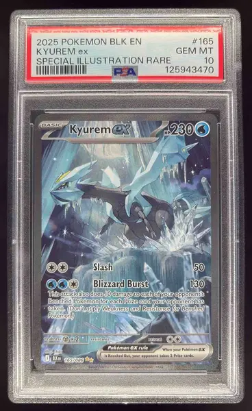ゼクロム ex PSA 10 GEM MT 174 BW RARE PSA 10 Zekrom ex BWR 174/086 Black Bolt sv11B Pokemon Card