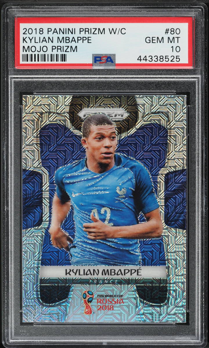 2018 PANINI PRIZM MBAPPE エムバペ RC PSA10 2018 PANINI PRIZM MBAPPE エムバペ RC PSA10 - メルカリ