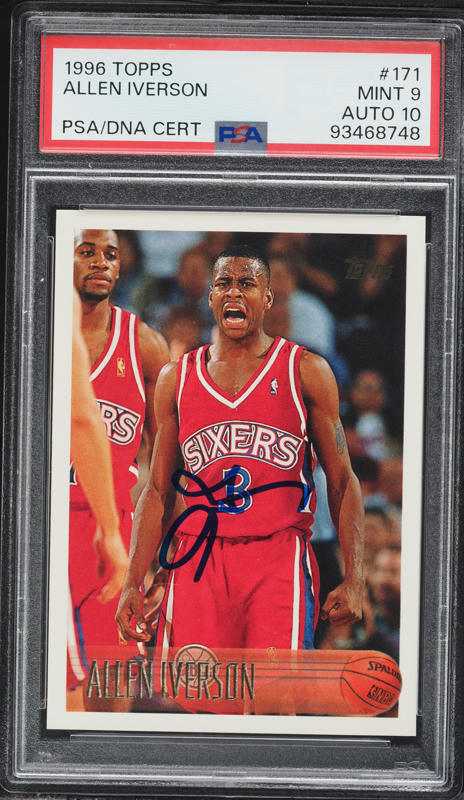 ALLEN IVERSON SPECTRA PSA10 ジャージナンバー Amazon.co.jp: ALLEN IVERSON SPECTRA PSA10 ジャージナンバー NBA