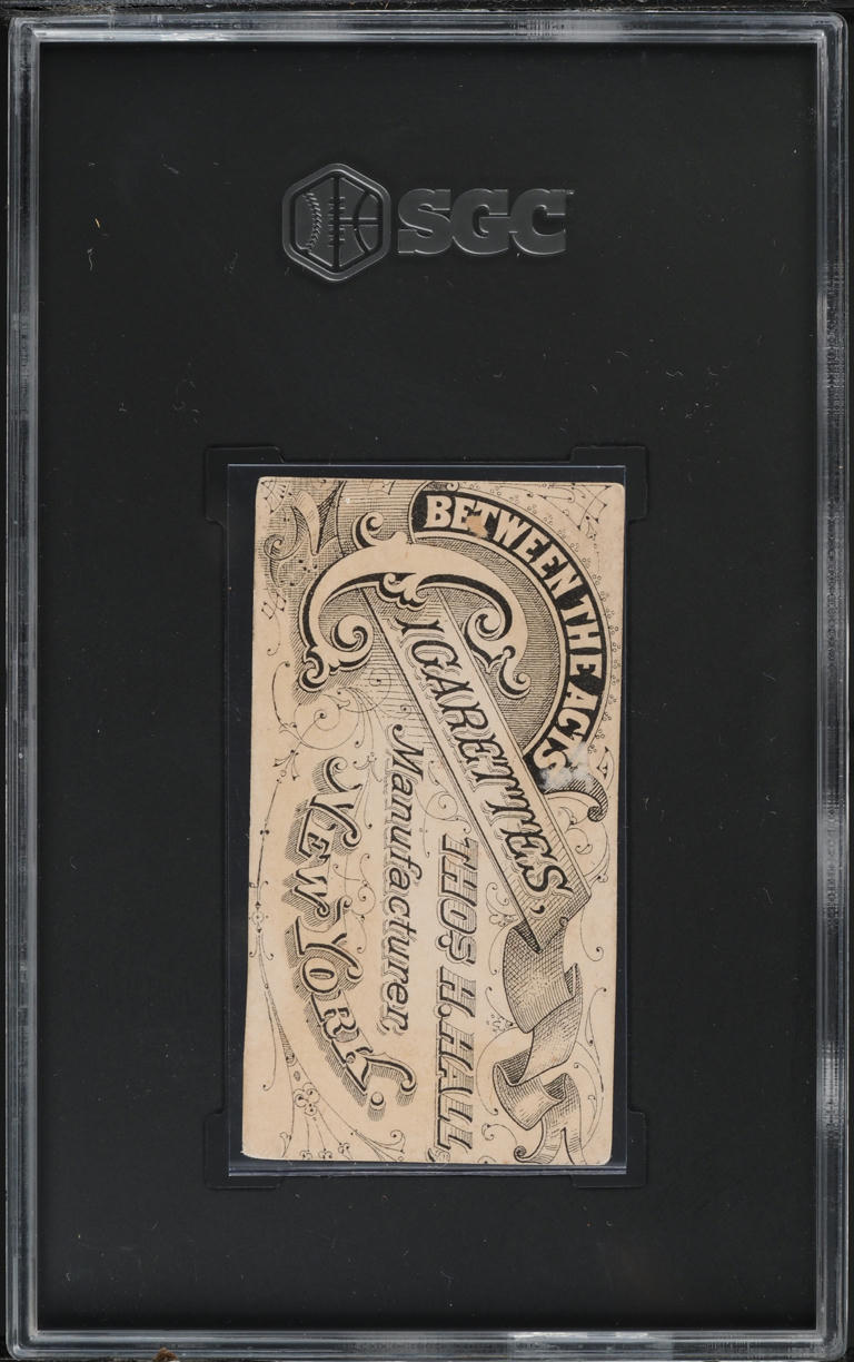 1880 N346 Thos. H. Hall Between The Acts President George Washington SGC AUTH