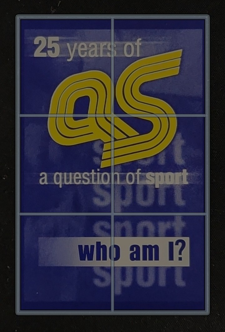 2002 A Question Of Sport 25th Anniversary Michael Schumacher MBA AUTH