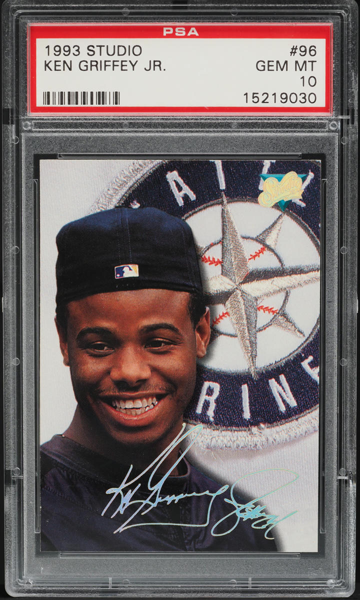 1993 Studio Ken Griffey Jr. #96 PSA 10 GEM MINT on Fanatics