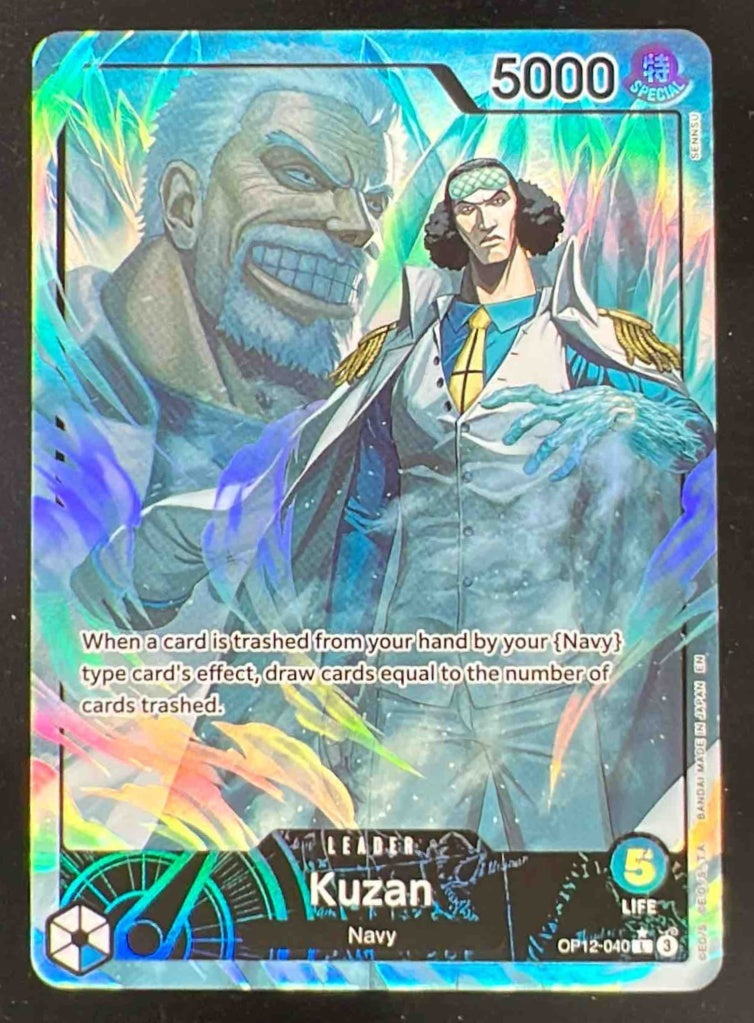 2025 One Piece Japanese Legacy Of the Master Alt Art Kuzan L #040