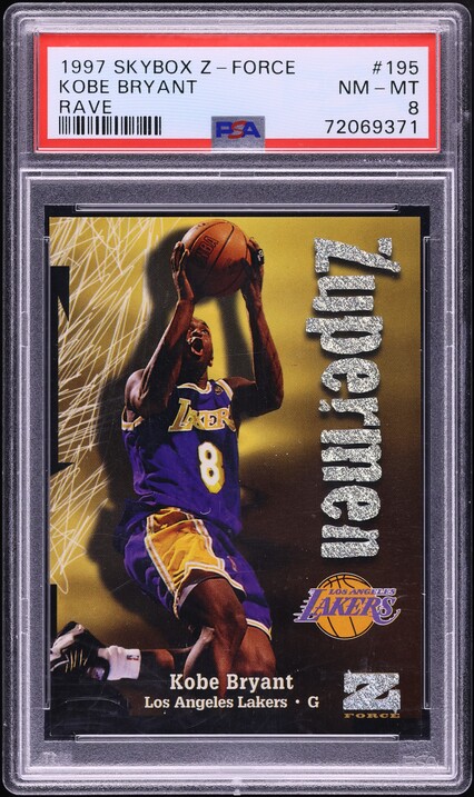 その他 Kobe Bryant Kobe Bryant 1996 SkyBox Z-Force #3 Zebut Price Guide