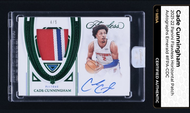 その他 cade cunningham RC patch auto Cade Cunningham 2021 National Treasures #123 Rookie Patch