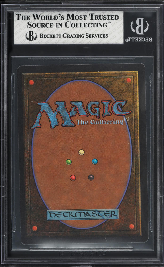 1994 Magic The Gathering MTG Summer Edition Library Of Leng BGS 8