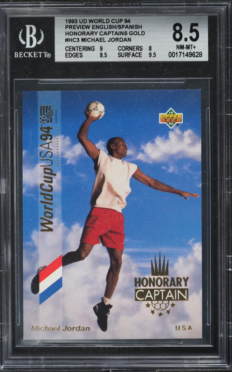 1993 Upper Deck World Cup 94 Honorary Captains Gold Michael