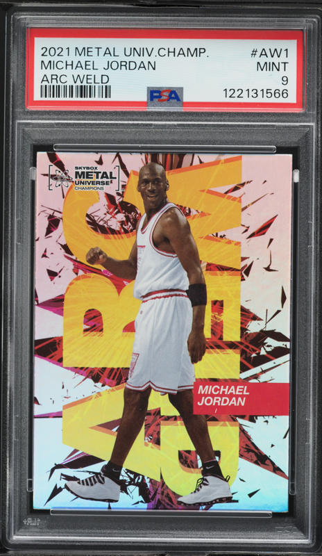 2021 Metal Universe Champions Intimidation Nation Michael Jordan