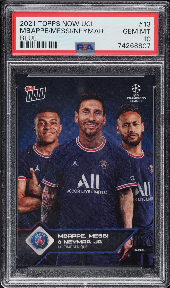 22-23 Topps Messi mbappe メッシ エムバペ ネイマール TOPPS MATCH ATTAX MESSI MBAPPE NEYMAR HERO SQUAD 2021 | eBay