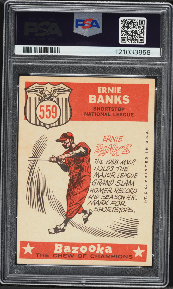 1959 Topps Ernie Banks ALL-STAR #559 PSA 3 VG