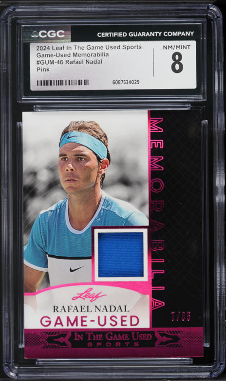 Rafael Nadal(サイン入りボール) 2006 Ace Authentic H&L Center Court Royalty Rafael Nadal PATCH