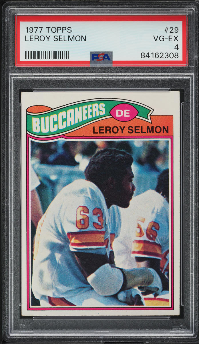 1977 Topps Football Leroy Selmon ROOKIE #29 PSA 4 VGEX