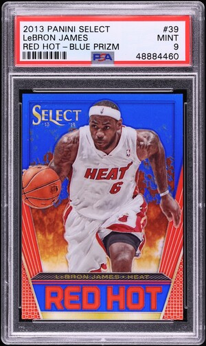 2013 Panini Prizm Red LeBron James #65 PSA 10 GEM MINT on Fanatics