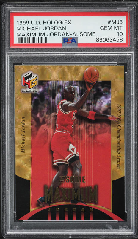 1999 HoloGrFX Jordan Michael Jordan セット Michael Jordan 1999 Upper Deck HoloGrFX Maximum Jordan #MJ1