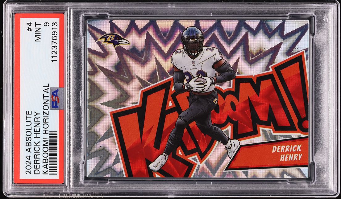 2024 Absolute Kaboom! Horizontal Derrick Henry #4 PSA 9 MINT