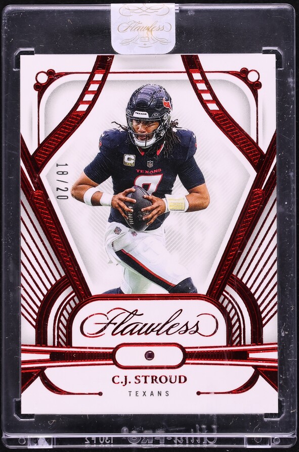 2024 Panini Flawless Ruby Gems C.J. Stroud /20 #25