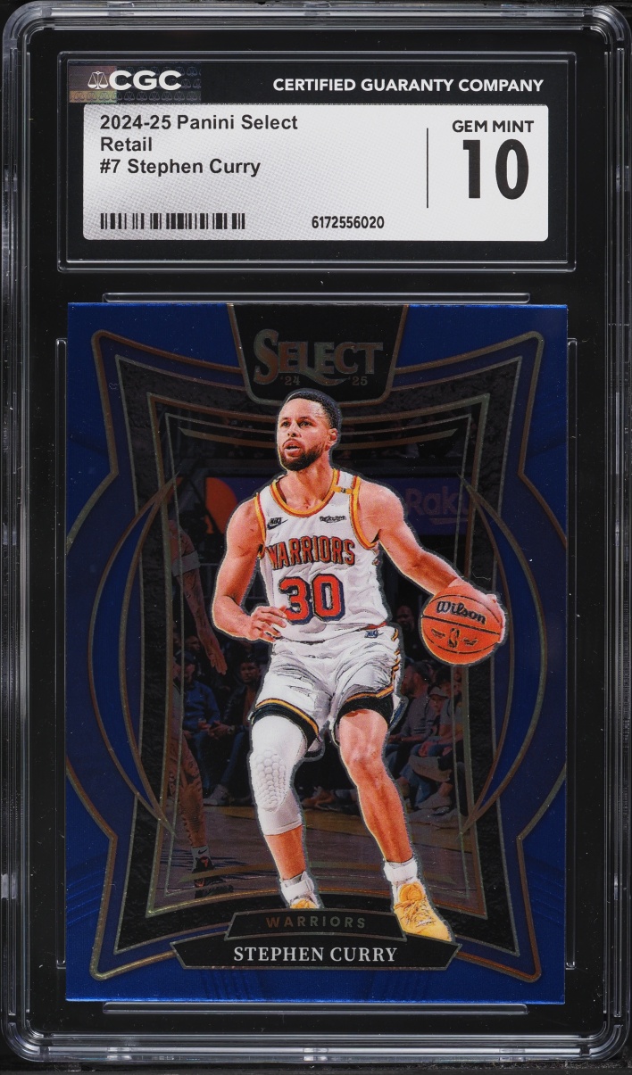 2024 Select Concourse Retail Stephen Curry #7 CGC 10 GEM MINT