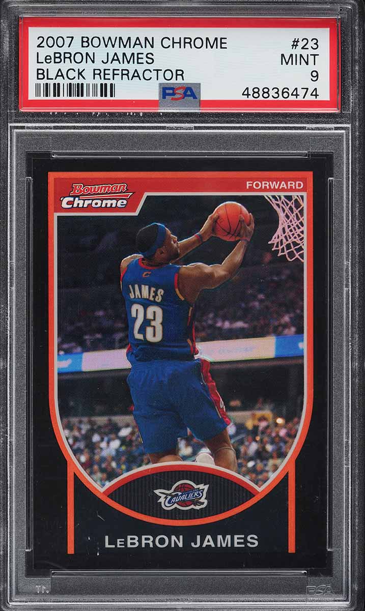 その他 2007 Bowman Chrome LeBron James #23 PSA LeBron James #23 Prices | 2007 Bowman Chrome | Basketball Cards