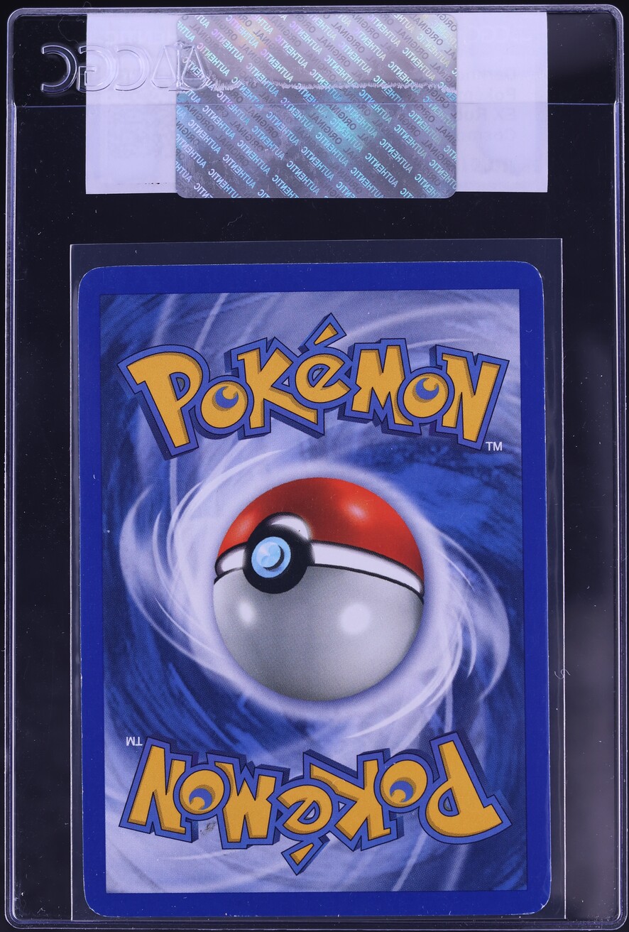 2003 Pokemon EX Ruby & Sapphire E-League Cosmos Holo Darkness Energy #93 CGC AUTH