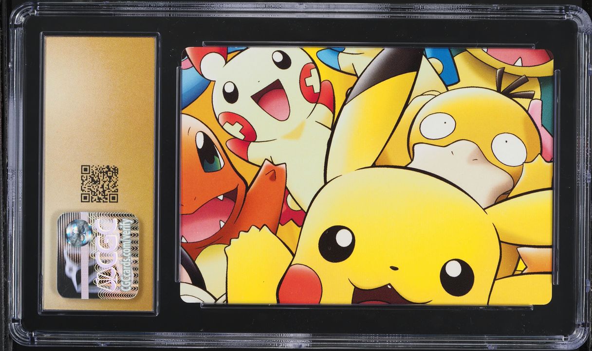 2005 Pokemon Japanese Bandai Carddass Zukan PokePark Alto Mare Gondola #080 CGC 10 PRISTINE
