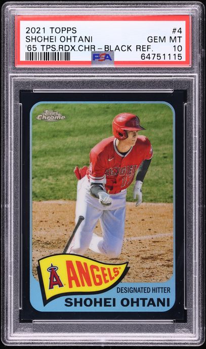 2021 Topps Project 70 Shohei Ohtani #385 PSA 10 GEM MINT on