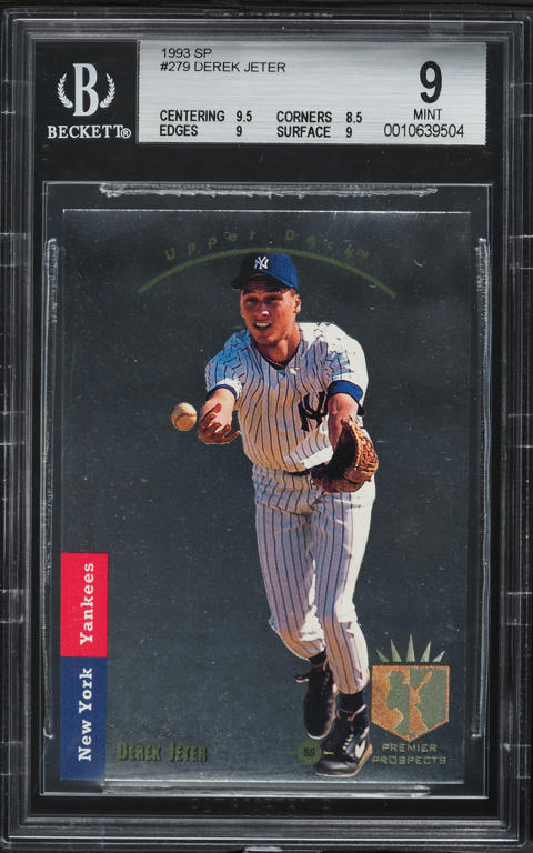 1993 Topps Derek Jeter ROOKIE #98 PSA 7 NRMT on Fanatics Collect