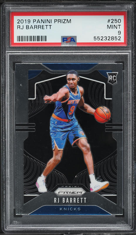 Prizm RJ Barrett Blue Prizm 199シリ　PSA 10 2019 Panini Prizm RJ Barrett RC Blue Prizm /199 PSA 10 | eBay