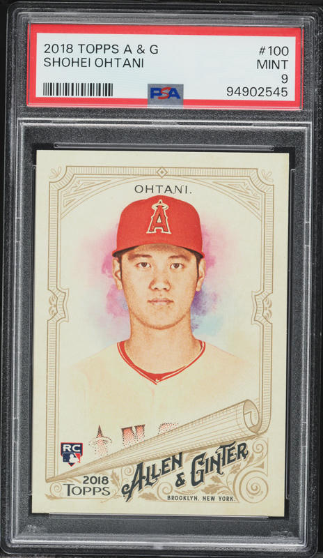 2018 Bowman Shohei Ohtani ROOKIE #49 PSA 10 GEM MINT on Fanatics