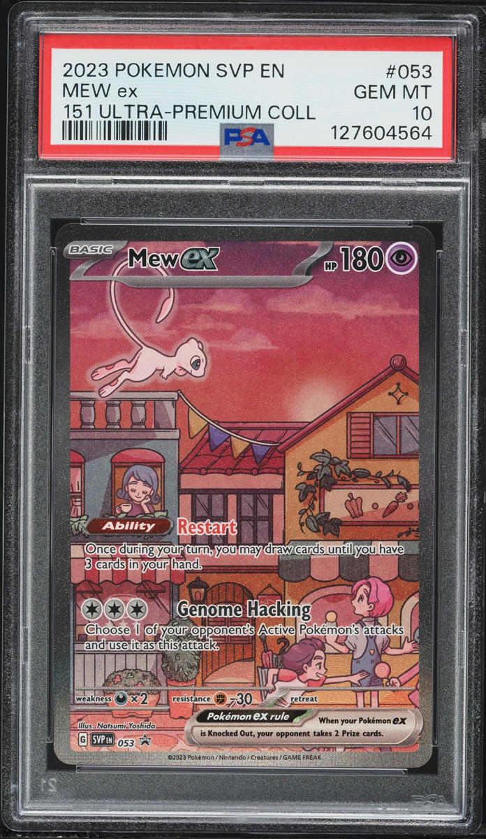 2023 Pokemon SV Promo 151 Ultra Premium Collection Full Art Mew EX #53 PSA 10 GEM MINT