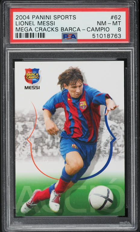 【PSA6】メッシ PANINI 04-05 ルーキーカード PSA6】メッシ PANINI 04-05 ルーキーカード PSA6】メッシ PANINI 04-05