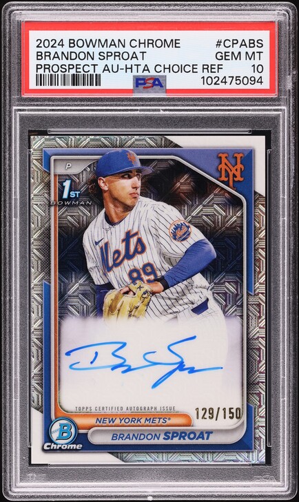 2024 Bowman Sterling Extravaganza Corbin Carroll AUTO /99 #SEA-CC