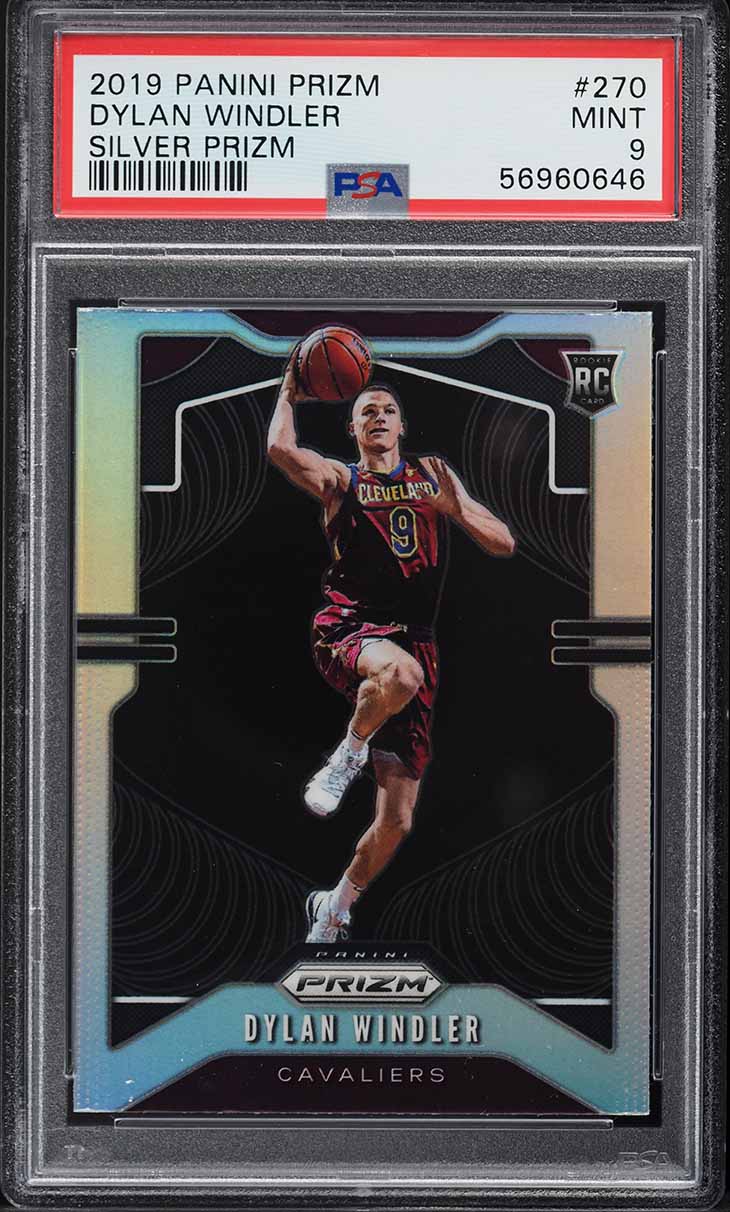2019 Panini Prizm Silver Prizms Dylan Windler ROOKIE #270 PSA 9 MINT - Main Image