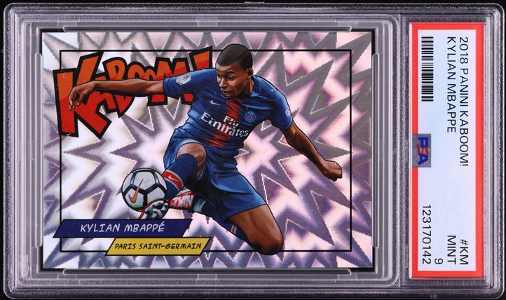 2018 Panini Prizm World Cup New Era Silver Kylian Mbappe ROOKIE
