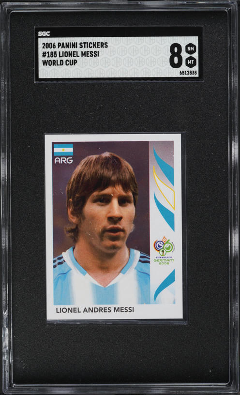 2006 Panini World Cup Germany Lionel Messi #47 PSA 9 MINT on