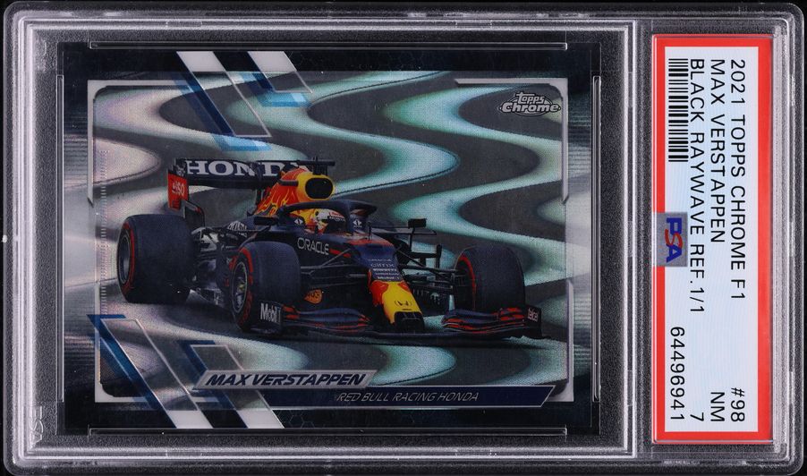 2020 Topps Chrome Formula 1 F1 Sergio Perez #186 BGS 10 PRISTINE