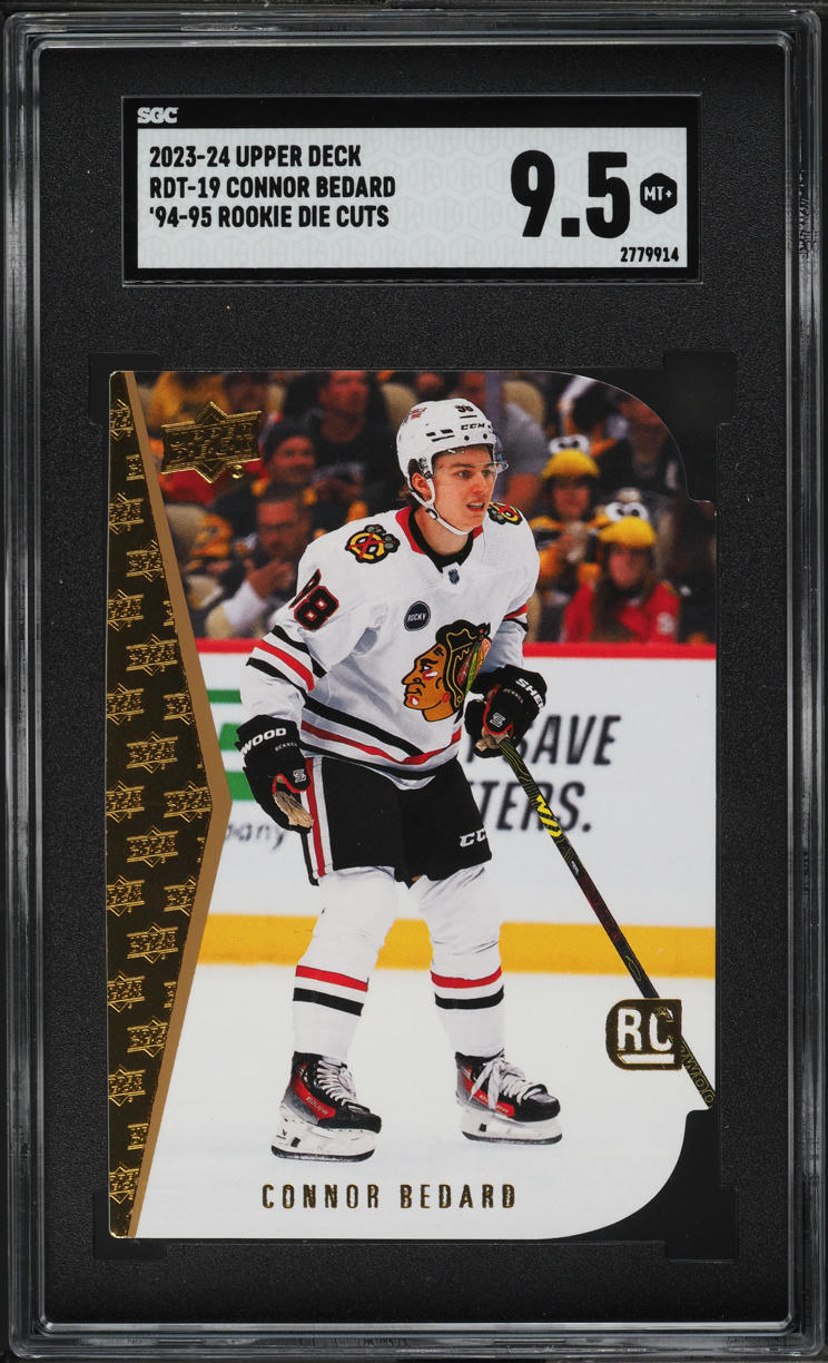 2023 Upper Deck '94-95 Die-Cut Connor Bedard ROOKIE #RDT-19 SGC 9.5 MINT+