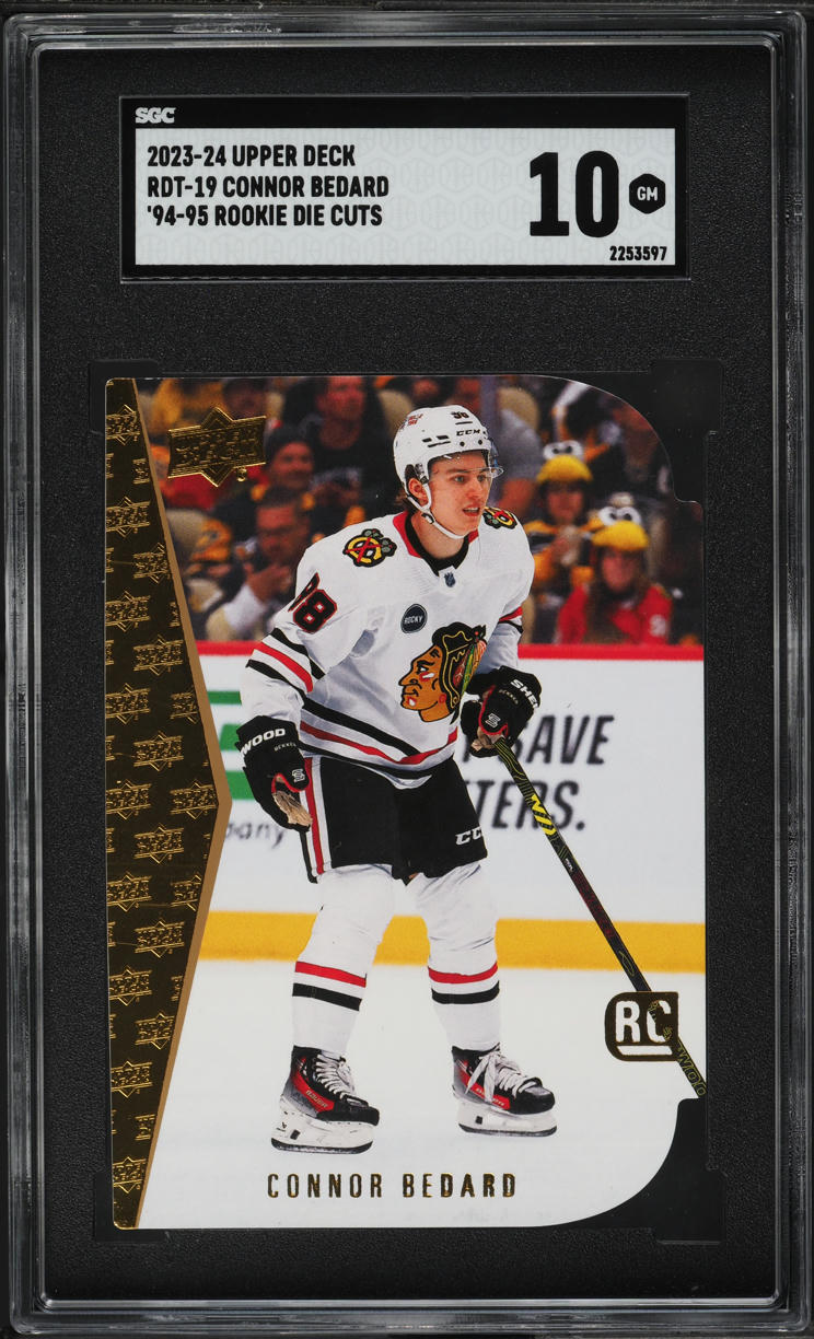 2023 Upper Deck '94-95 Die-Cut Connor Bedard ROOKIE #RDT-19 SGC 10 GEM MINT