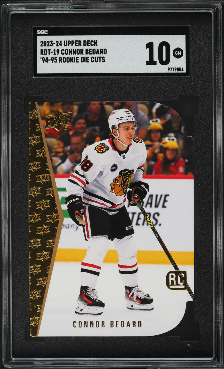 2023 Upper Deck '94 Die-Cut Connor Bedard ROOKIE #RDT-19 SGC 10 GEM MINT