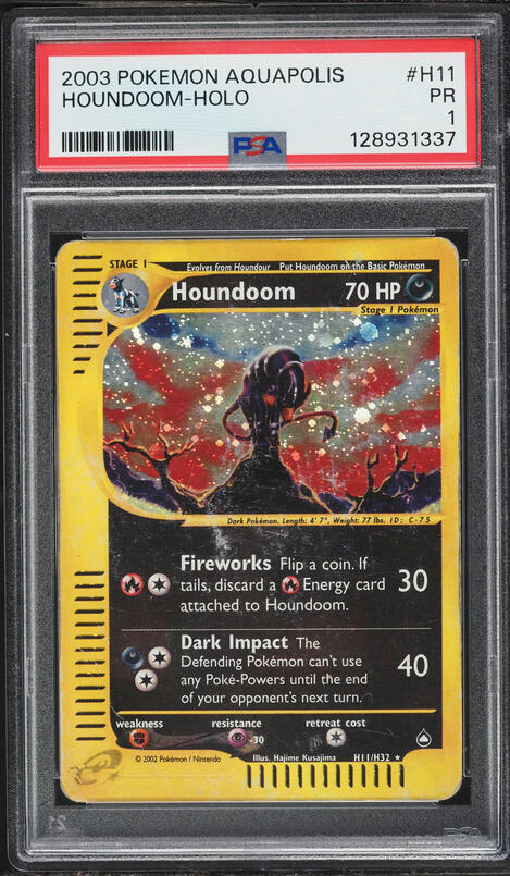 2002 Pokemon Japanese Mysterious Mountains 1st Edition Holo