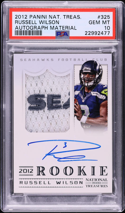 その他 Russell Willson rc auto 2012 National Treasures Russell Wilson ROOKIE PATCH AUTO /99