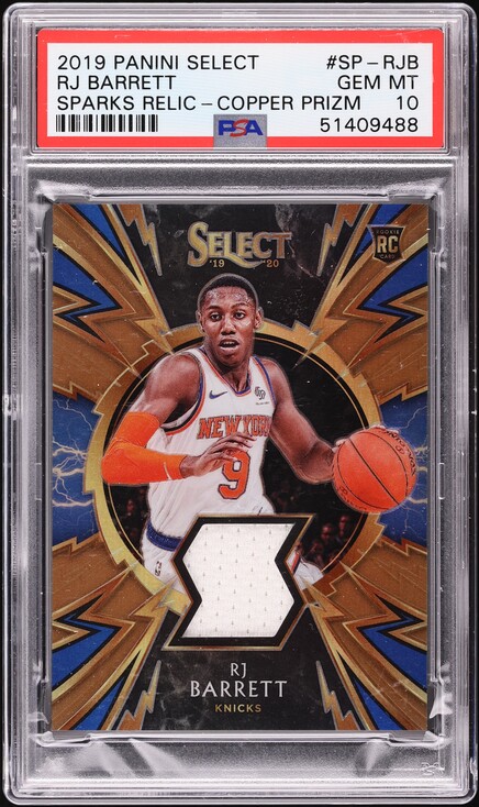 2019 Select Concourse RJ Barrett ROOKIE #21 PSA 9 MINT on Fanatics