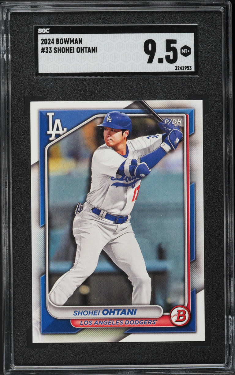 2024 Bowman Shohei Ohtani #33 SGC 9.5 MINT+