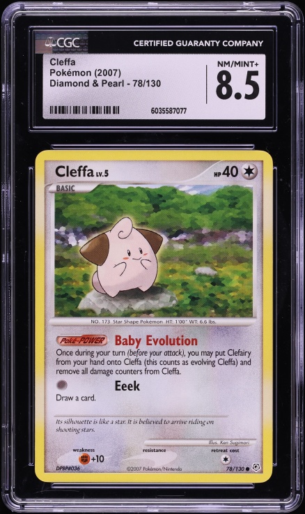 2023 Pokemon Japanese SV Ruler Of The Black Flame AR Cleffa #113
